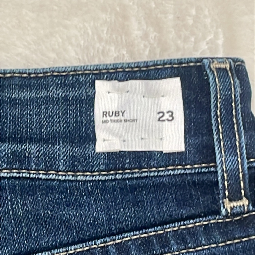 Hudson Jeans Rolled Cuff Denim Shorts NWT - Picture 4 of 8
